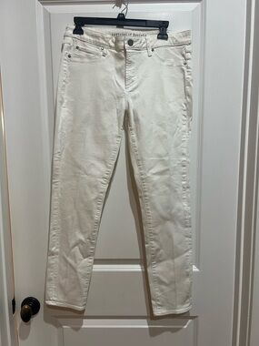 Articles Of Society White Straight Leg Jeans